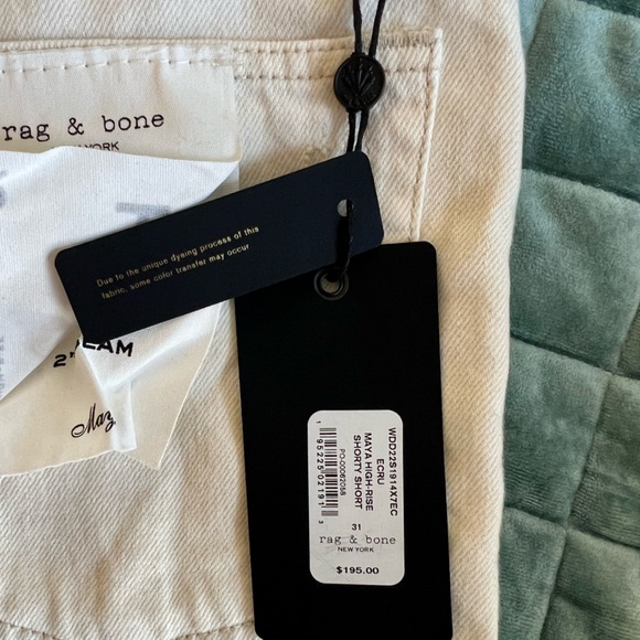 NWT!! Rag & Bone Maya High Rise Shorty Short - Picture 5 of 5